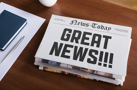 Great news