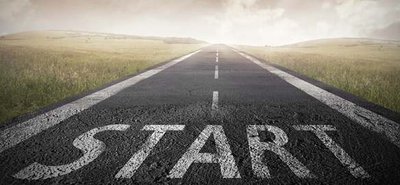 Start straight for business