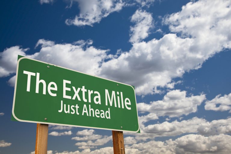 Going the Extra Mile