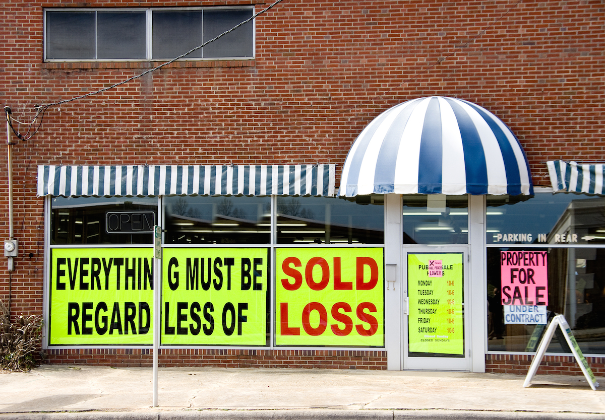 Going Out of Business