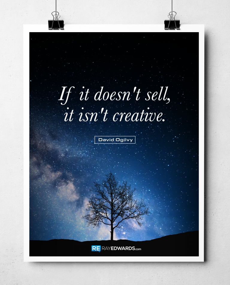 If It Doesn’t Sell, It Isn’t Creative