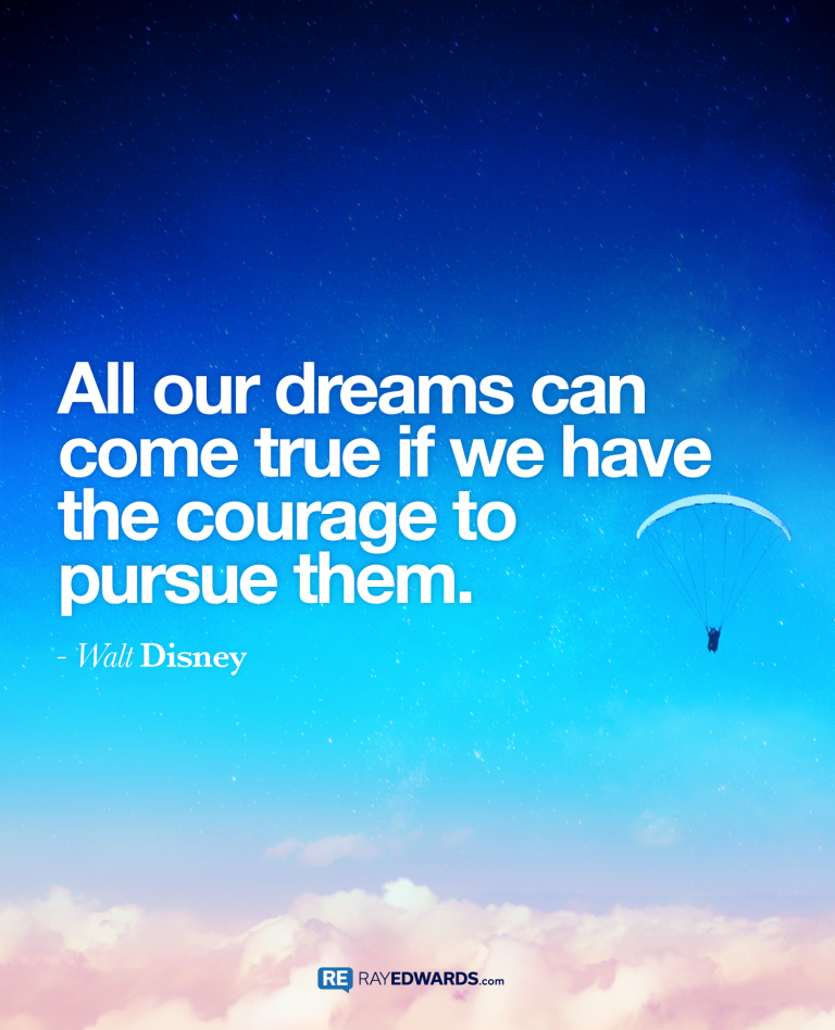 All Our Dreams Can Come True…Walt Disney